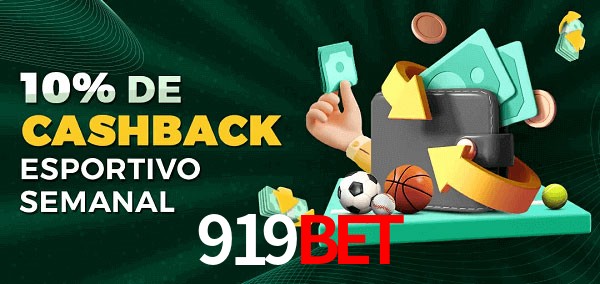 10% de bônus de cashback na 919bet